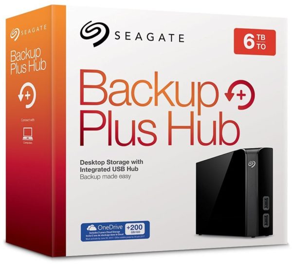 Seagate Backup Plus Hub 6 ТB (STEL6000100)