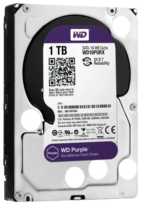 Western Digital Purple 1TB (WD10PURX)