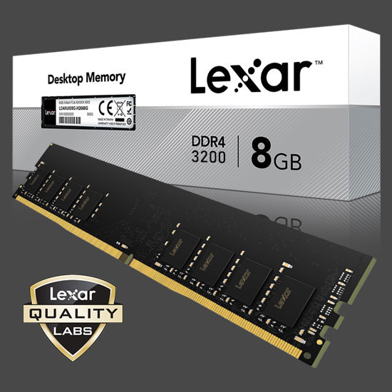 Lexar Ram DDR4 8GB 3200Mhz (LD4AU008G-R3200GSST)